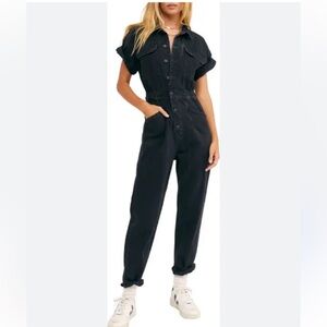 WE THE FREE Free People denim jumpsuit